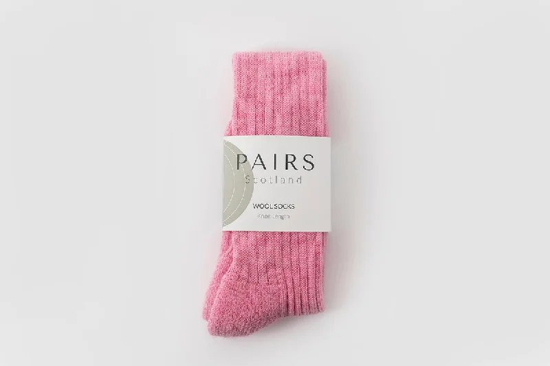 Weekend Deals That Dazzle Pink Wool Knee Highs