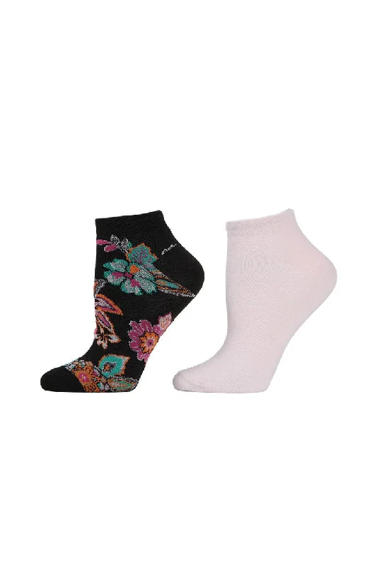 Weekend Deals That Dazzle Pop Floral Socks - 2 Pair Pack