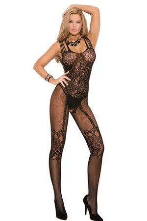 Weekend Bargains to Celebrate Queen Fishnet Fancy Bodystocking
