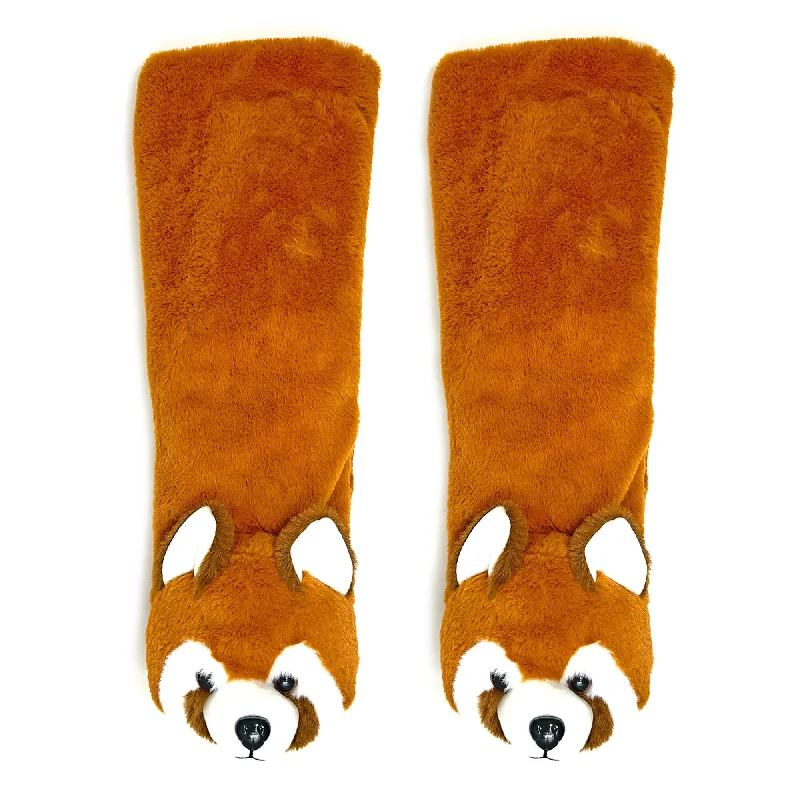 Midnight Sale Red Panda Slipper Socks