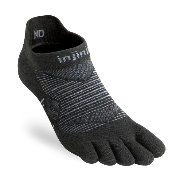 Shop the Weekend Away Run Lightweight No Show Toe Socks - by Injinji