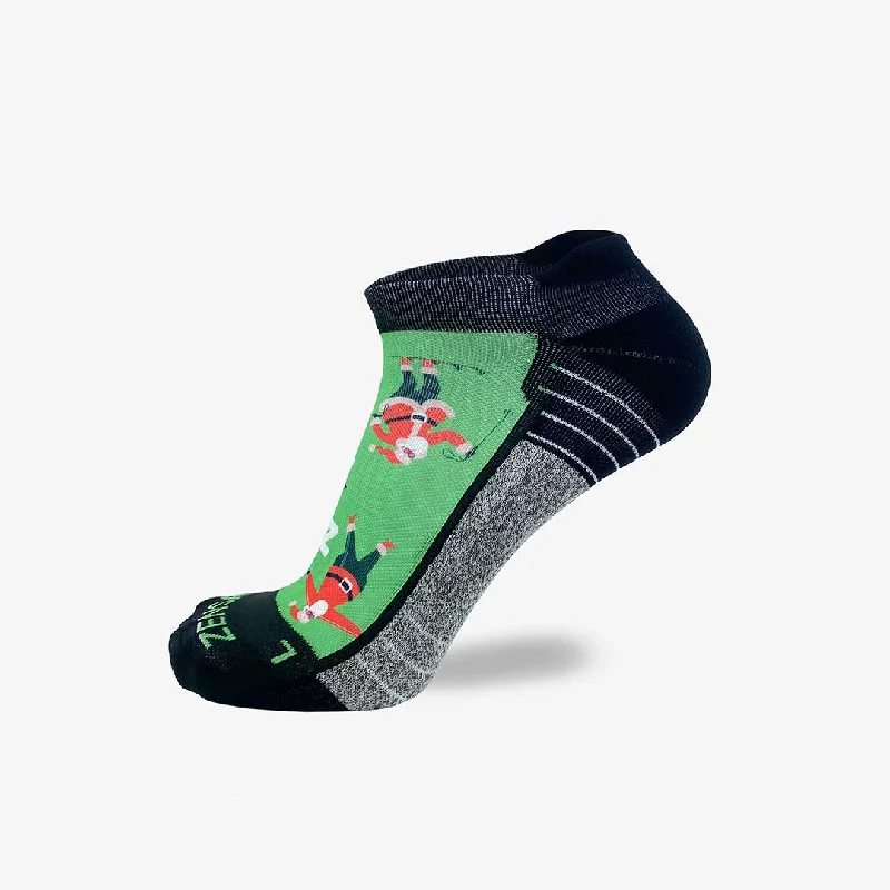 Price Slash Santa Cardio Socks (No Show)