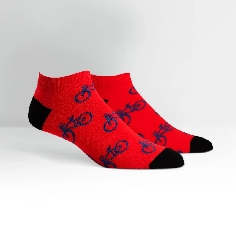 Savings Event Sock It To Me Men's Ankle Socks - Blue Bikes