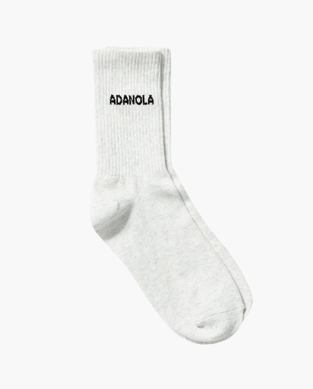 Hot Buy Socks - Light Grey Melange