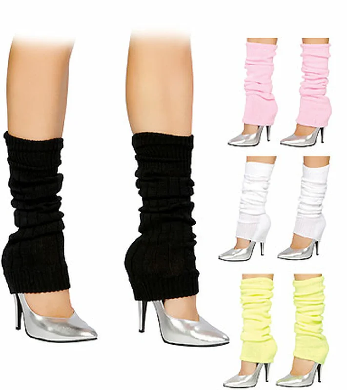 Weekend Discounts to Relish Soft Ribbed Leg Warmers