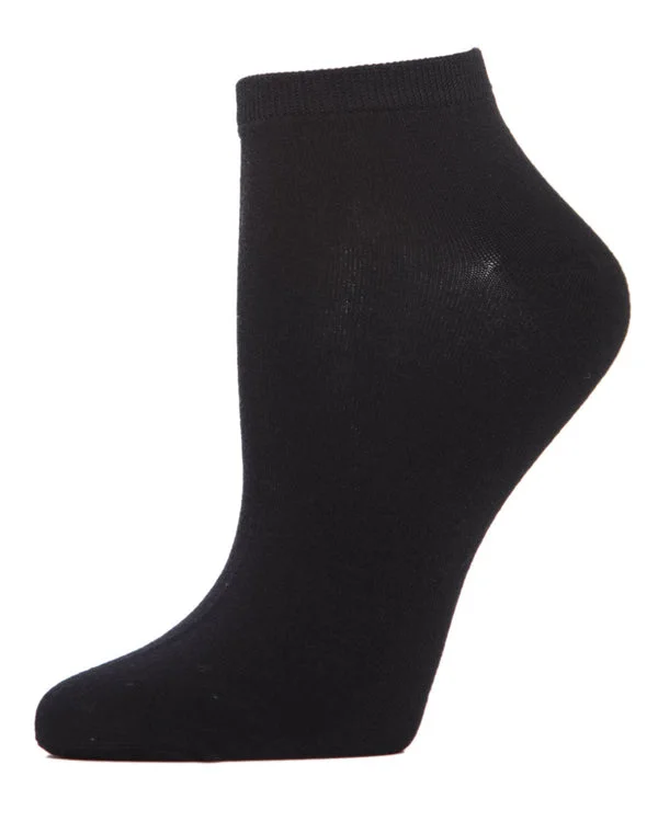 Unbeatable Prices Solid Knit Bamboo Blend Low Cut Ankle Socks by Me Moí