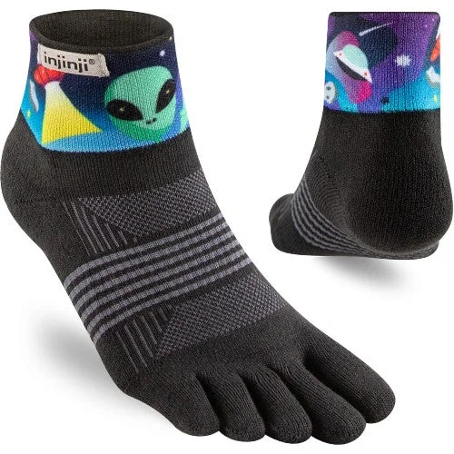 Super Sale Spectrum Trail Midweight Mini-Crew Ankle Socks by Injinji