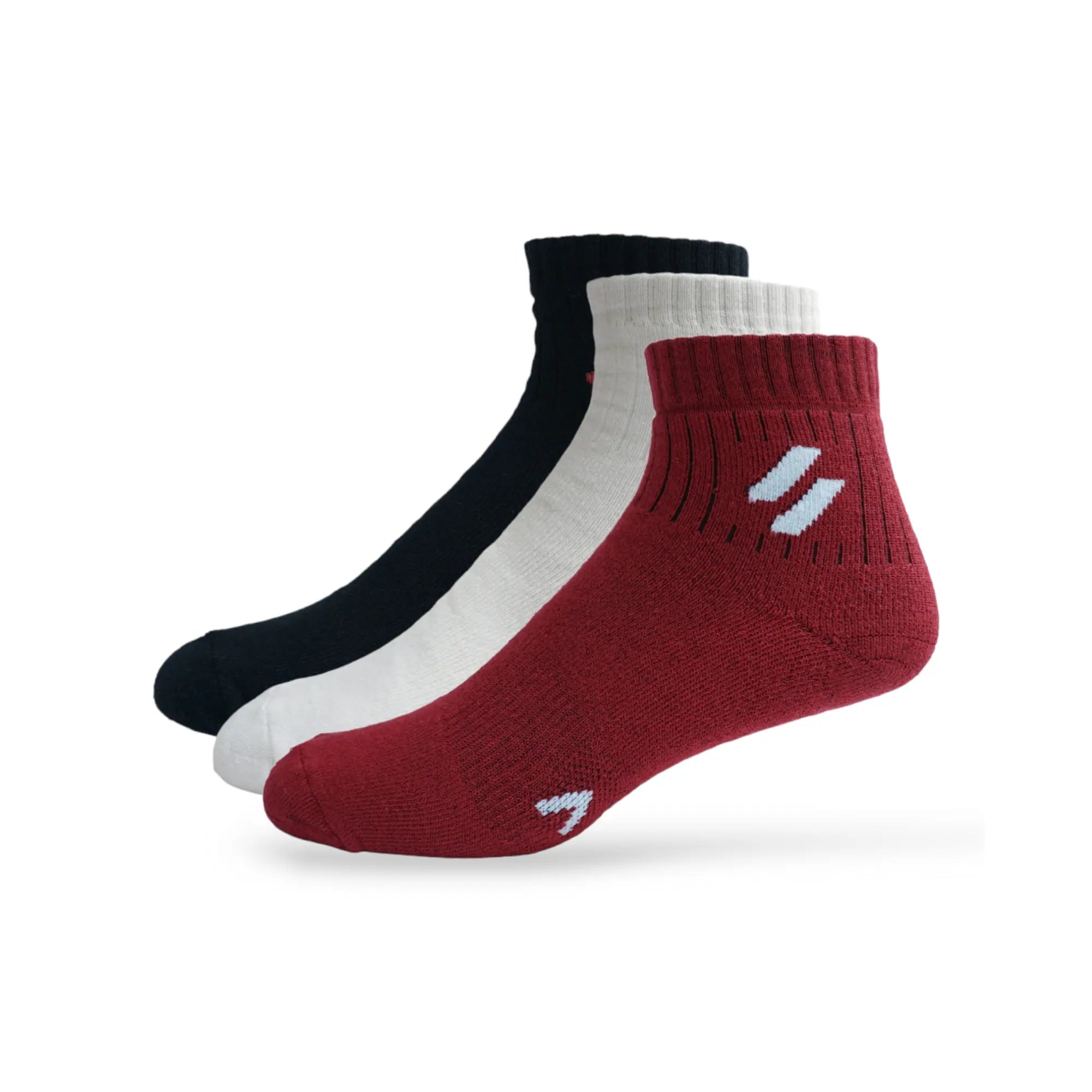 One-Day Only Sports Performance Socks - Ankle (Pack of 3)