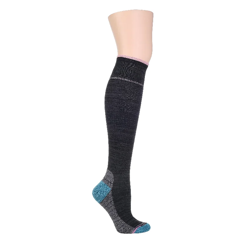 Crazy Deal Striped Foot | Compression Outdoor Medium Weight Knee-High For Women