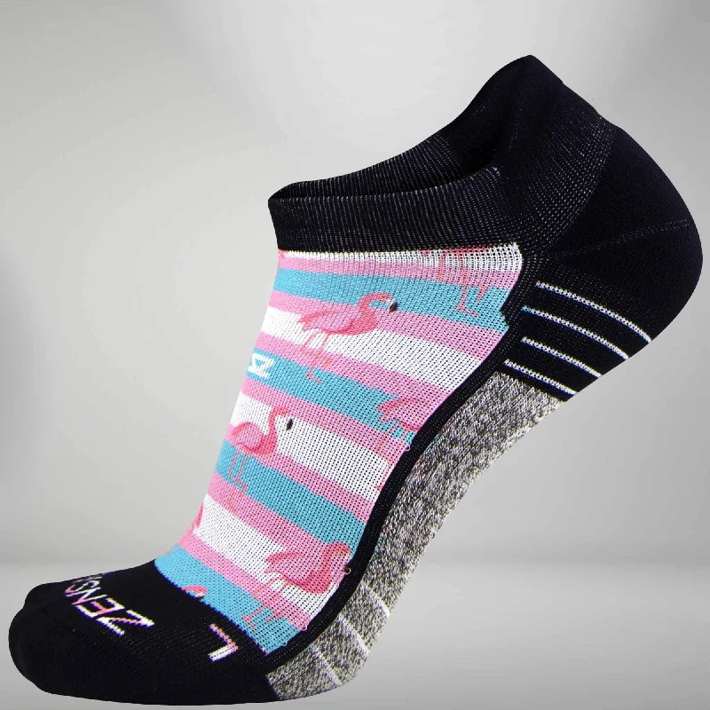 Can't Resist Summer Flamingo Socks (No-Show)