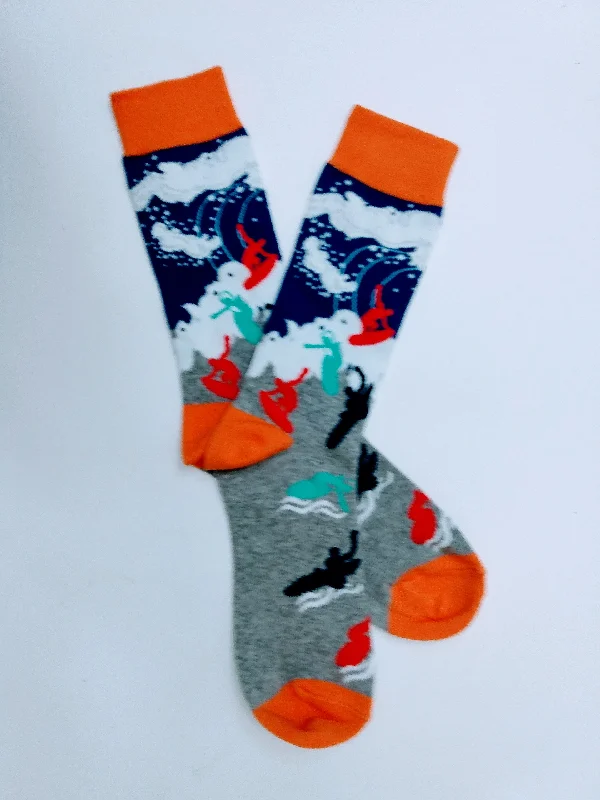 Mega Sale Surfing Crew Socks