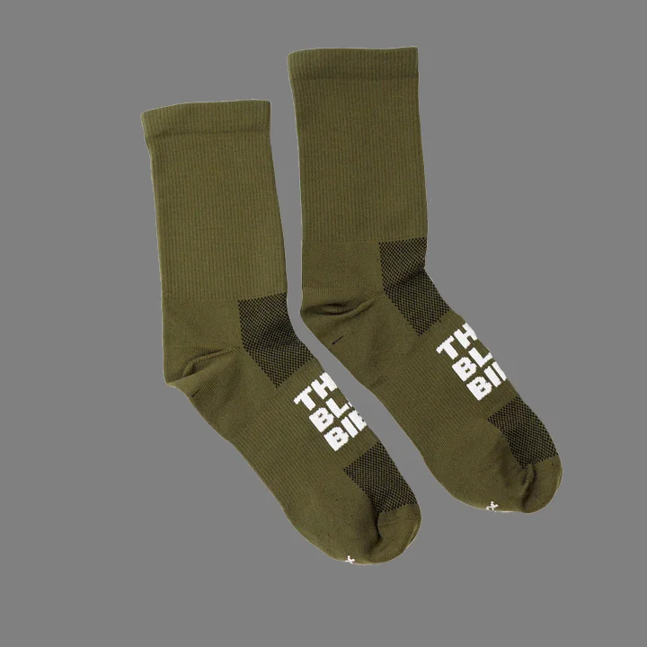 Reduced Price The Black Bibs Socks - Olive