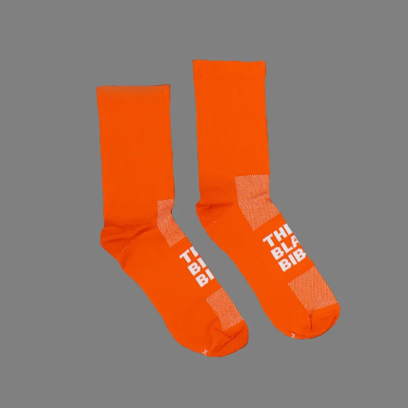 Shop and Save The Black Bibs Socks - Orange