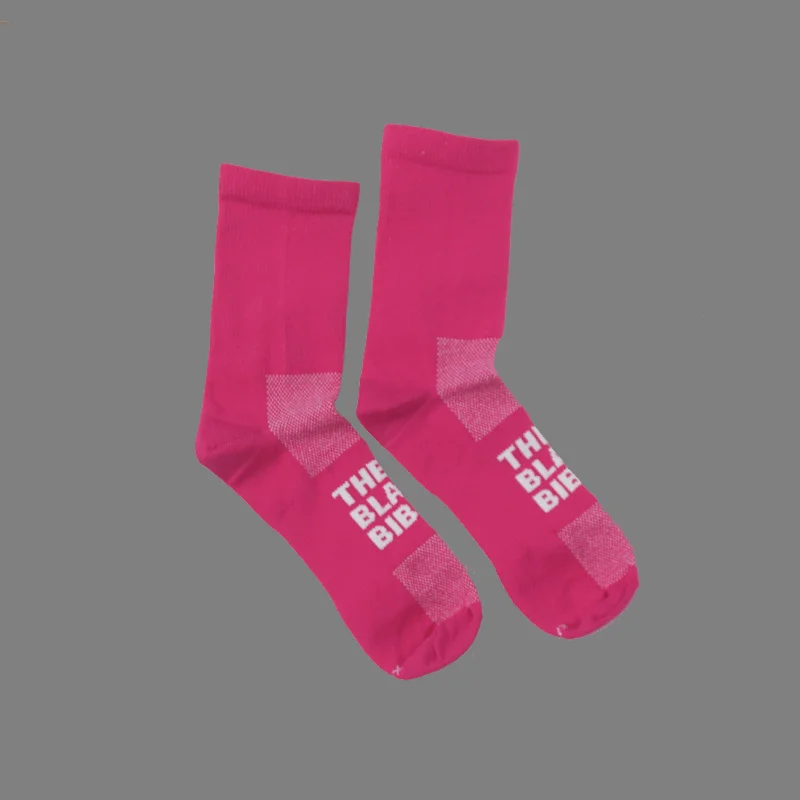 Overstock Clearance The Black Bibs Socks - Pink