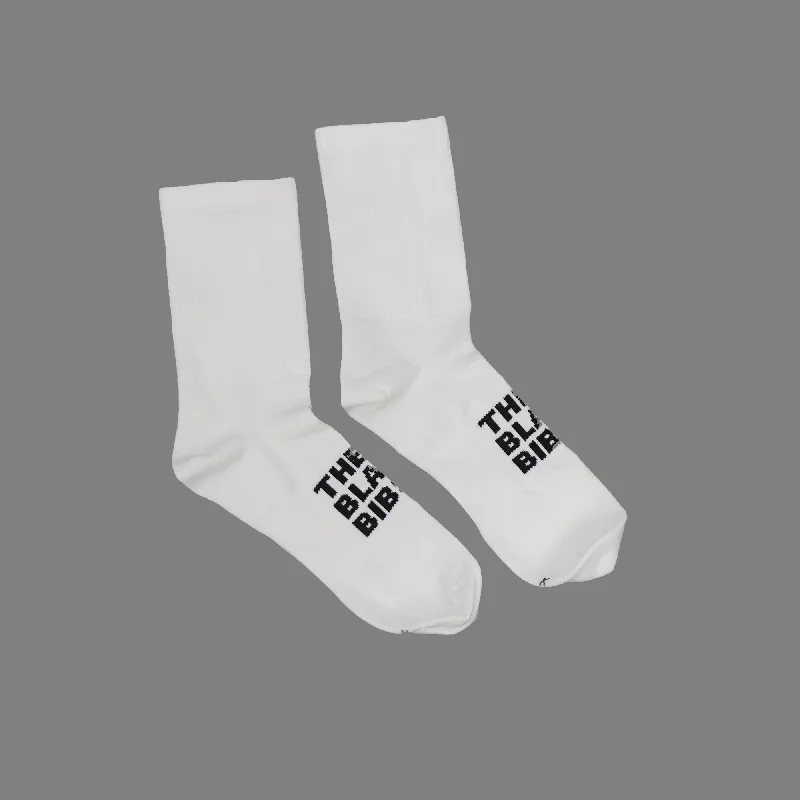 Great Deal The Black Bibs Socks - White