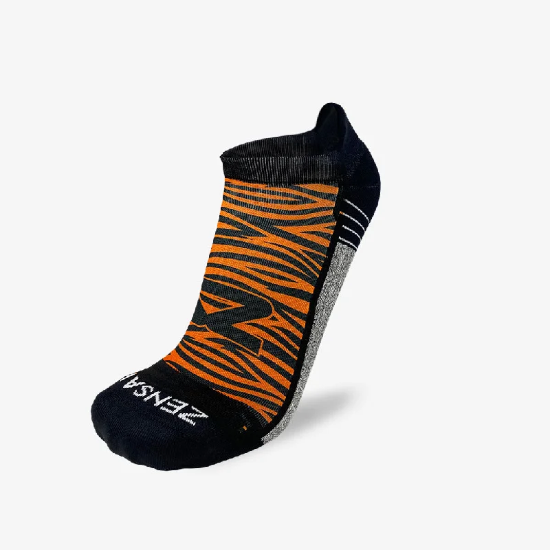Midnight Sale Tiger Print Running Socks (No Show)