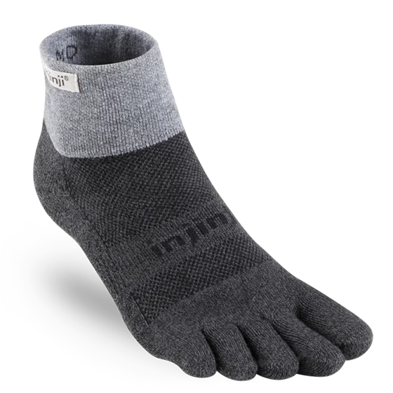 Crazy Deal Trail Midweight Mini-Crew Ankle Socks by Injinji