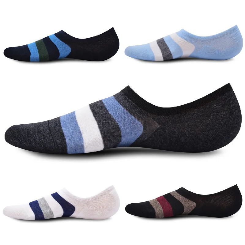Weekend Bargains to Cherish Urban Ankle Stripes (5 pairs)