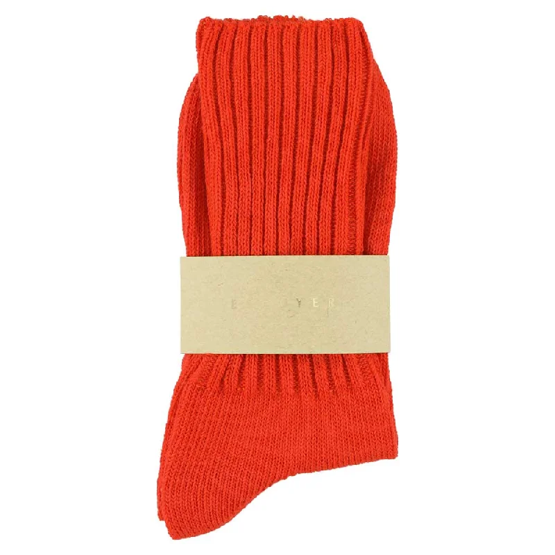 Quick Sale Women Crew Socks - Orange
