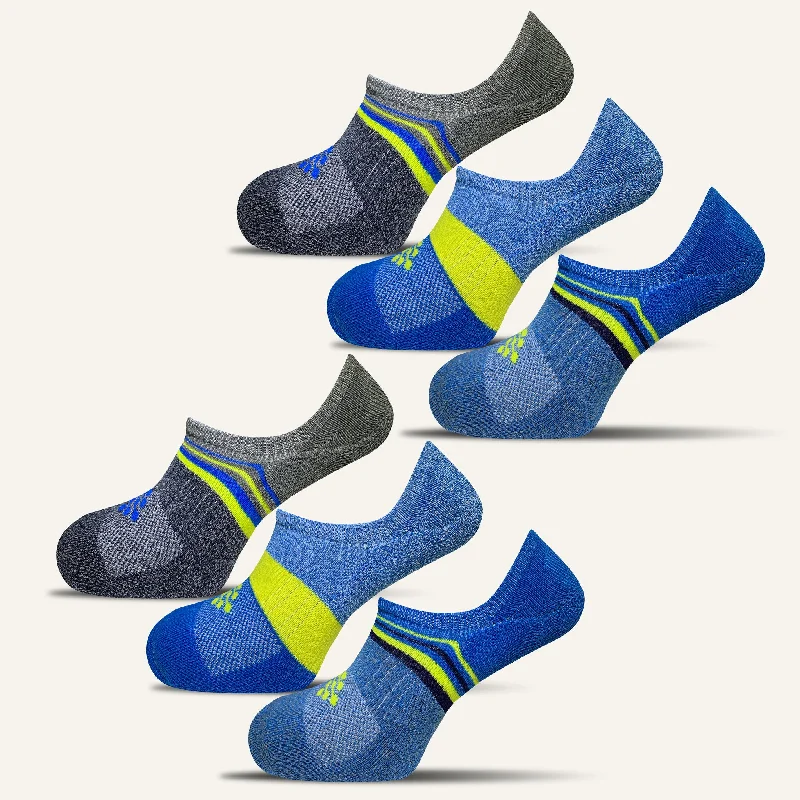 Weekend Discounts to Grab Women's Hidden No Show Socks with heel Tab - 6 Pair