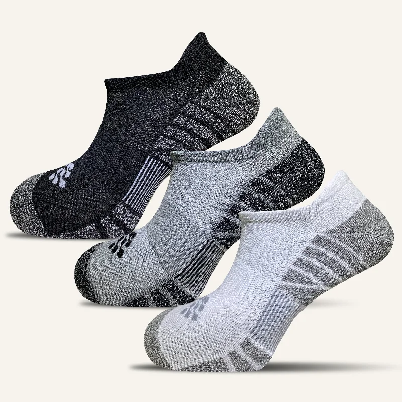 Weekend Savings Bonanza Women's Performance No Show Socks with Tab- 3 Pair