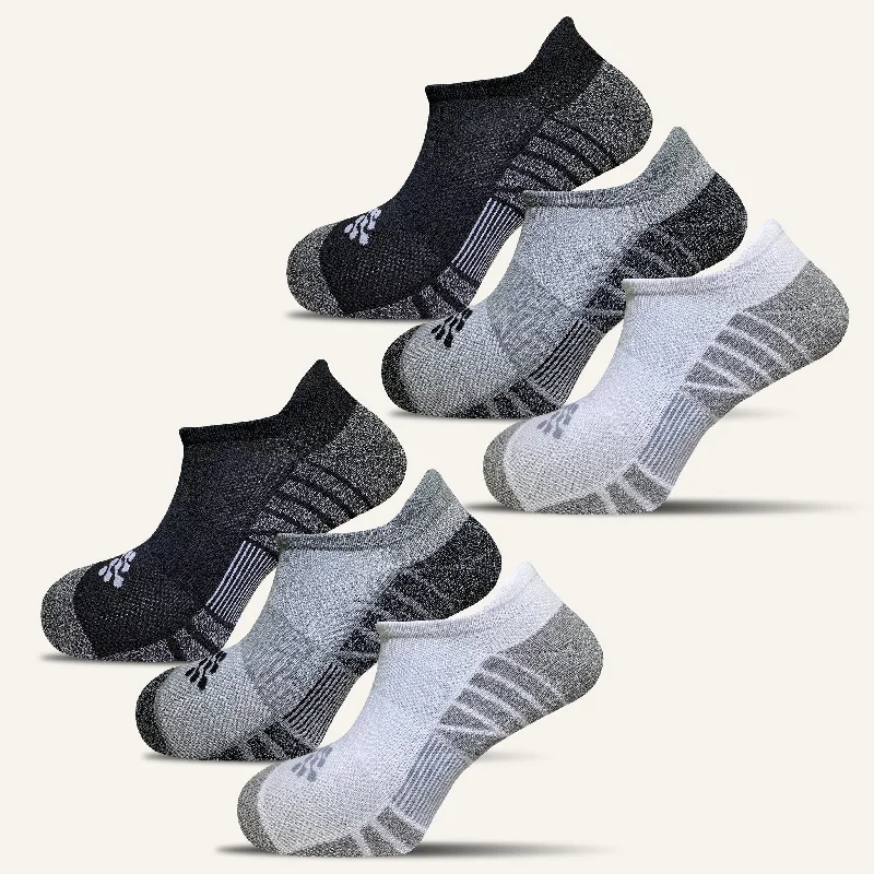 Weekend Savings Extravaganza Women's Performance No Show Socks with Tab- 6 Pair
