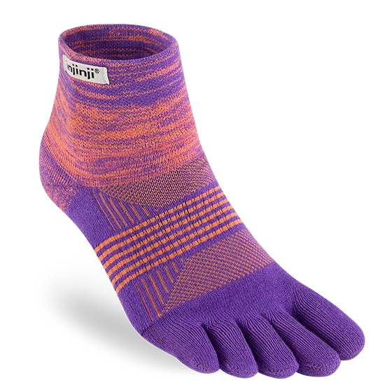 Exclusive Offer Trail Midweight Mini-Crew Ankle Socks by Injinji