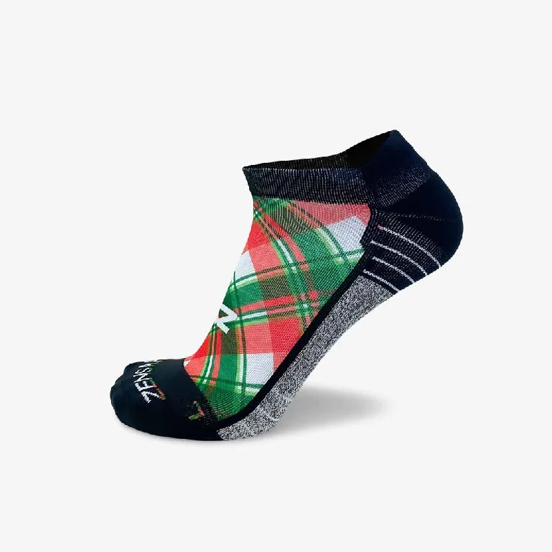 Price Drop Xmas Plaid Socks (No Show)